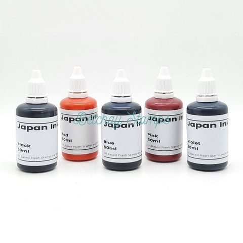 Japan Made Flash Stamp Ink Refill 50ml, 100ml