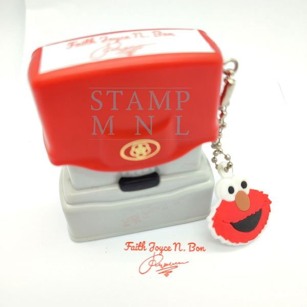 MH4313: Large  Stamp for Name Signature and Mini Logo