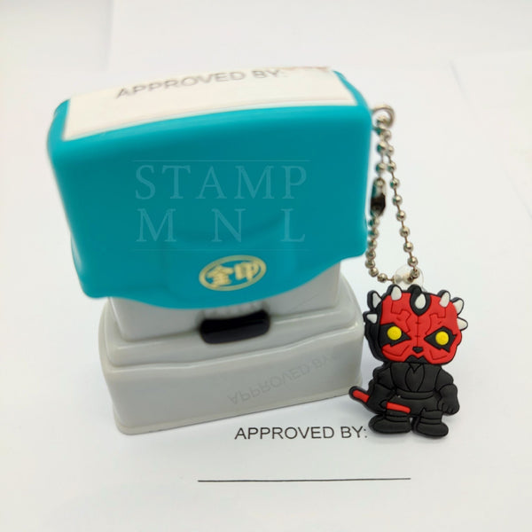 MH4313: Large  Stamp for Name Signature and Mini Logo