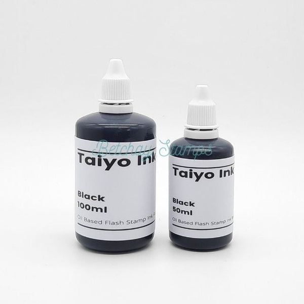 Taiyo Flash Stamp Ink 50ml and 100ml