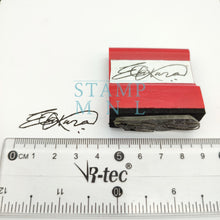 Load image into Gallery viewer, SIGNATURE RUBBER STAMP
